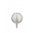 Trio 907-854 LED dizajnová filamentová žiarovka Globe 1x8W | E27 | 260l | 2700K - stmievateľná, dymové sklo