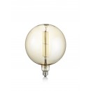 Trio 907-879 LED dizajnová filamentová žiarovka Globe 1x8W | E27 | 560L | 2700K - stmievateľná, jantár