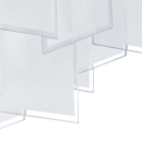 Eglo 92726 stropné svietidlo Condrada 1 5x33W | G9 - chróm, biela