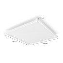 Philips 8720169328990 LED prisadené stropné svietidlo Aurelle | 39W integrovaný LED zdroj | 3750lm | 2200-6500K