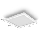 Philips 8720169328976 LED prisadené stropné svietidlo Aurelle  | 19W integrovaný LED zdroj | 1940lm | 2200-6500K