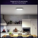 Philips 8720169328976 LED prisadené stropné svietidlo Aurelle  | 19W integrovaný LED zdroj | 1940lm | 2200-6500K