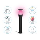 Philips 8720169071858 LED príslušenstvo Elpas Bollard | 3,6W integrovaný LED zdroj | 320 lm | 2700-5000K