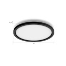 Philips 8720169329072 LED prisadené stropné svietidlo Aurelle  | 21W integrovaný LED zdroj | 2450lm | 2200-6500K
