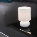Eglo 93046 stolové svietidlo Trondio 1x40W | E14 - biela