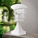 Eglo 93096 záhradný stĺpik Alora 1x60W | E27 | IP44 - biela