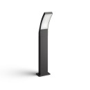 Philips 8721103110053 LED vonkajší stĺpik Splay | 4W integrovaný LED zdroj | 800lm | 2700K | antracit