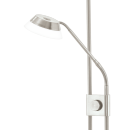 Eglo 93713 LED stojacie svietidlo Sarrione 1x17,3W + 1x2,9W + 4,5W | 1600lm + 270lm + 440lm | 3000K - stmievateľné, matný nikel