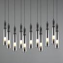 Trio SELECT  T344511106 LED závesné stropné svietidlo LUCENT   | 11x3W integrovaný LED zdroj | 11x280lm | 2300+3000+4000K