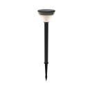 Philips 8721103105615 LED solárne vonkajšie zapichovacie svietidlo Kyna  | 4W integrovaný LED zdroj | 400lm | 2700K | čierna