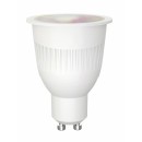 Trio 956-88 inteligentná LED žiarovka 1x6,5W | GU10 | 360L | 2200-6500K | RGBW - stmievateľná, nastavenie teploty osvetlenia, technológie Wiz, diaľkové ovládanie, pamäťová funkcia, biela