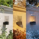 Philips 8721103104892 LED vonkajšie nástenné svietidlo Nayl  | 4W integrovaný LED zdroj | 840lm | 2700K | antracit
