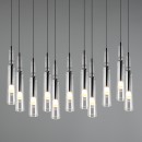 Trio SELECT  T344511120 LED závesné stropné svietidlo LUCENT   | 11x3W integrovaný LED zdroj | 11x280lm | 2300+3000+4000K