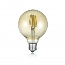 Trio 988-679 LED filamentová žiarovka Globe 1x6W | E27 | 660lm | 2700K