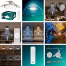 Philips 8721103096081 LED ventilátor s osvetlením Atlas  | 35W integrovaný LED zdroj | 4500lm | 2700-6500K | stmievač | diaľkové ovládanie | chróm