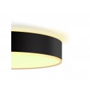 Philips Hue 41160/30 / P6 LED stropné svietidlo Enrave L + Hue Switch 1x33,5W | 4300lm | 2200-6500K - stmievateľné, Bluetooth, White Ambiance, čierna