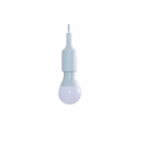 Kábel s objímkou ​​LEDkami E27, biely