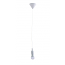 Kábel s objímkou ​​LEDkami E27, biely