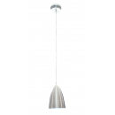 závesné stropné svietidlo - luster LEDKO 1x40W E27 - hliník