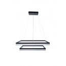 ZÁVESNÉ STROPNÉ SVIETIDLO - Lustre ledko 1X60W - ČIERNE