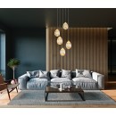 Italux PND-22112132-5A-CHPN LED závesné stropné svietidlo Huelto integrovaný LED zdroj | 3000K