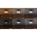 Philips 8721103096043 LED ventilátor s osvetlením Bliss  | 35W integrovaný LED zdroj | 4500lm | 2700-6500K | stmievač | diaľkové ovládanie | čierna