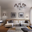 Ideal Lux 020617 nástenné svietidlo Accademy 2x40W | E14 - čierne
