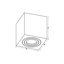 Zuma Line 003064-024591 bodové stropné svietidlo QUARDIP GU10