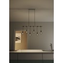 Luce Ambiente Design I-ADMIRAL-S6 závesné stropné svietidlo ADMIRAL E27 | chróm