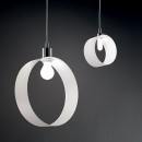 Ideal Lux 098975 závesné stropné svietidlo anello Ring Anello Ring 1x40W | E27 - biele