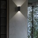 LED vonkajšie nástenné svietidlo Ideal Lux Apollo AP2 2x3W - biela