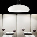 závesné stropné svietidlo - luster Ideal lux ARIA 1x60W E27 - biela