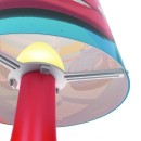 LED detská stolná lampa Philips CARS 2,3W - červená