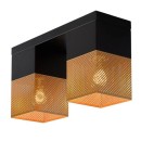 Lucide 21123/02/02 prisadené stropné svietidlo Renate 2x40W | E27