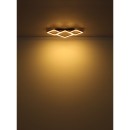 Globo 67294D2 LED prisadené stropné svietidlo BEATRIX  | 24W integrovaný LED zdroj | 1400lm | 3000K