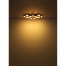 Globo 67330-24 LED prisadené stropné svietidlo BEATRIX  | 24W integrovaný LED zdroj | 1020lm | 3000K