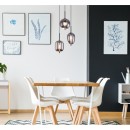 Globo 15345-3 závesný luster Blacky 3x40W | E14