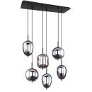 Globo 15345-6 závesný luster Blacky I 6x40W | E14