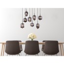 Globo 15345-8 závesný luster Blacky 8x40W | E14