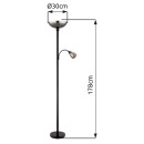 Globo 58903 stojacia lampa BLADE  E14/E27