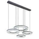 Globo 67191-80 LED závesné stropné svietidlo BLASIUS  | 80W integrovaný LED zdroj | 2756lm | 2700-6000K