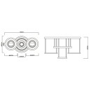 Globo 67191-80 LED závesné stropné svietidlo BLASIUS  | 80W integrovaný LED zdroj | 2756lm | 2700-6000K