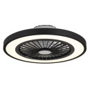Globo 03653 LED ventilátor s osvetlením BLIZZAK  | 45W integrovaný LED zdroj | 2080lm | 3000-6500K