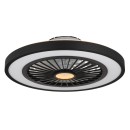 Globo 03653 LED ventilátor s osvetlením BLIZZAK  | 45W integrovaný LED zdroj | 2080lm | 3000-6500K