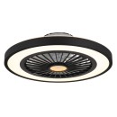 Globo 03653 LED ventilátor s osvetlením BLIZZAK  | 45W integrovaný LED zdroj | 2080lm | 3000-6500K