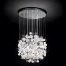 Ideal Lux 093024 závesné stropné svietidlo Bollicine Cromo 14x40W | G9 - chróm