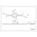 Globo BOYD 67336-12 LED prisadené stropné svietidlo | 12W LED | 560lm | 3000K