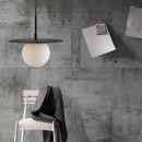 Luce Ambiente Design I-CHAPLIN-S30 NER závesné stropné svietidlo CHAPLIN | 1×60W G9 | čierna