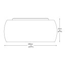 Zuma Line C0076-06X-F4FZ prisadené stropné svietidlo Crystal | 40W G9