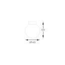 Zuma Line 003064-028115 prisadené stropné svietidlo ARCTURUS G9
